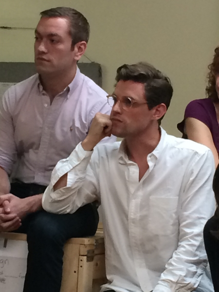Photo Flash: In Rehearsal with NYMF Opener MOSES MAN Image