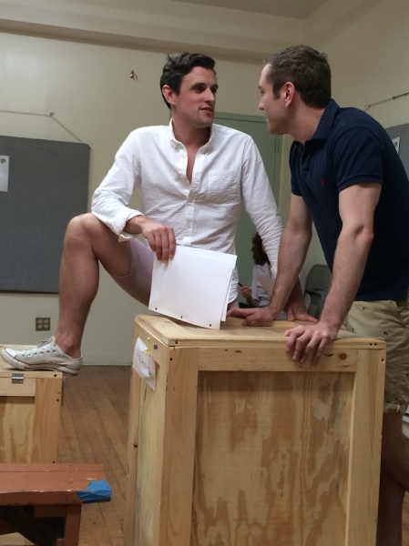 Photo Flash: In Rehearsal with NYMF Opener MOSES MAN Image