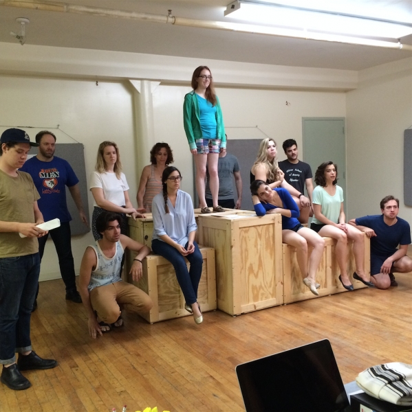 Photo Flash: In Rehearsal with NYMF Opener MOSES MAN Image