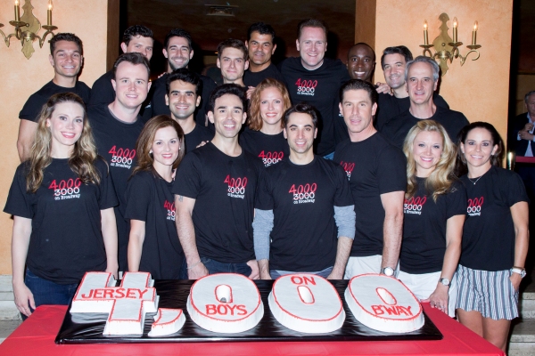 Photo Coverage: JERSEY BOYS Celebrates 4000 Performances on Broadway!  Image