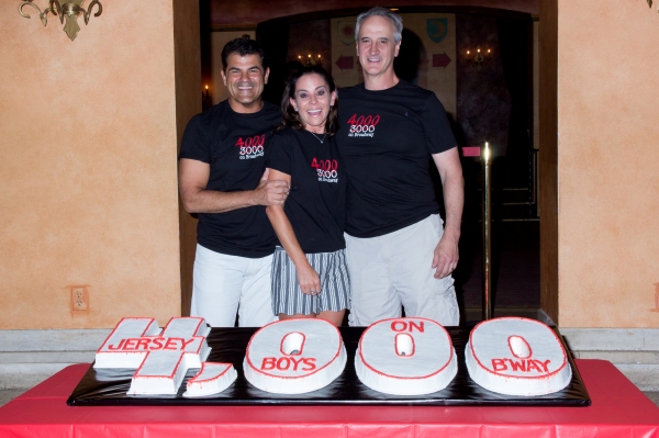 Photo Coverage: JERSEY BOYS Celebrates 4000 Performances on Broadway!  Image
