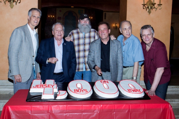 Photo Coverage: JERSEY BOYS Celebrates 4000 Performances on Broadway!  Image