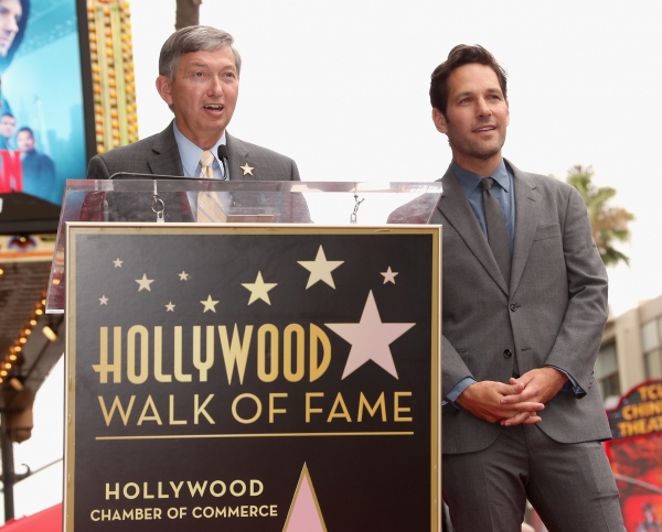 Photo Flash: ANT-MAN's Paul Rudd Receives Star on the Hollywood Walk of Fame Image