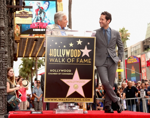 Photo Flash: ANT-MAN's Paul Rudd Receives Star on the Hollywood Walk of Fame Image