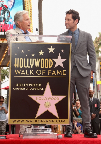 Photo Flash: ANT-MAN's Paul Rudd Receives Star on the Hollywood Walk of Fame Image