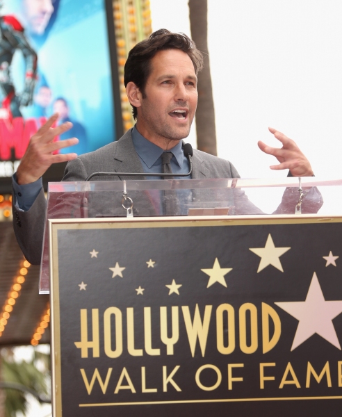 Photo Flash: ANT-MAN's Paul Rudd Receives Star on the Hollywood Walk of Fame Image