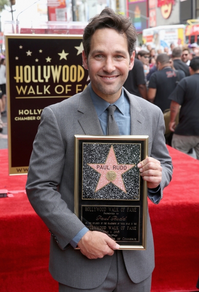 Photo Flash: ANT-MAN's Paul Rudd Receives Star on the Hollywood Walk of Fame Image