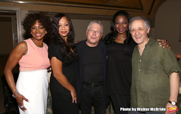 Photo Coverage: Encores! LITTLE SHOP OF HORRORS Company Celebrates Opening Night Image