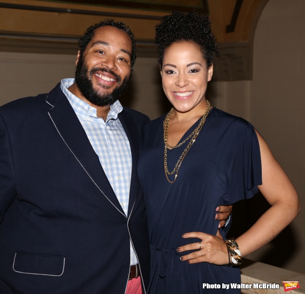 Photo Coverage: Encores! LITTLE SHOP OF HORRORS Company Celebrates Opening Night Image