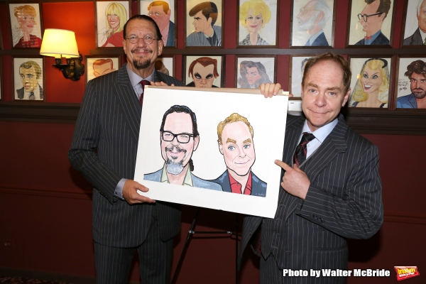 Photo Coverage: Sardi's Unveils Caricatures for Penn & Teller! Image