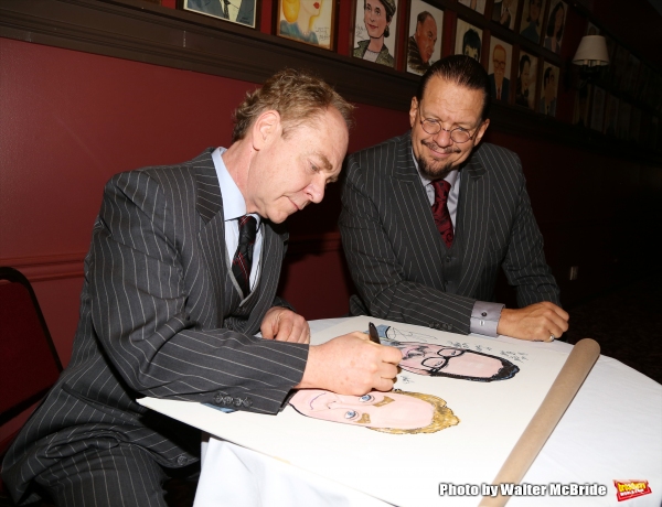 Photo Coverage: Sardi's Unveils Caricatures for Penn & Teller! Image