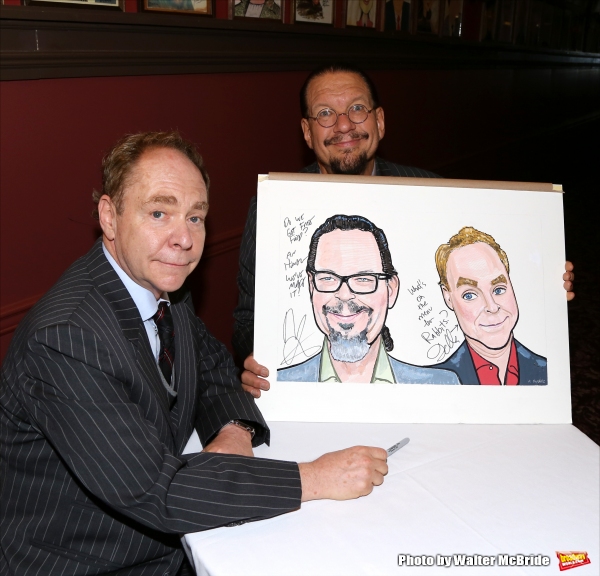 Photo Coverage: Sardi's Unveils Caricatures for Penn & Teller! Image