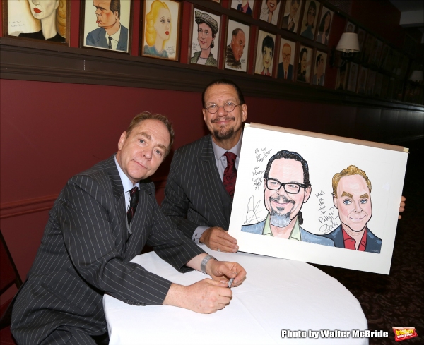 Photo Coverage: Sardi's Unveils Caricatures for Penn & Teller! Image