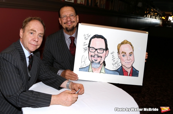 Photo Coverage: Sardi's Unveils Caricatures for Penn & Teller! Image