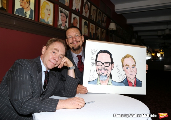 Photo Coverage: Sardi's Unveils Caricatures for Penn & Teller! Image