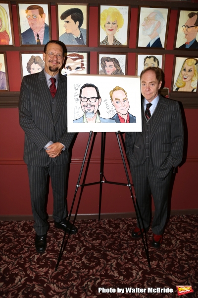 Photo Coverage: Sardi's Unveils Caricatures for Penn & Teller! Image