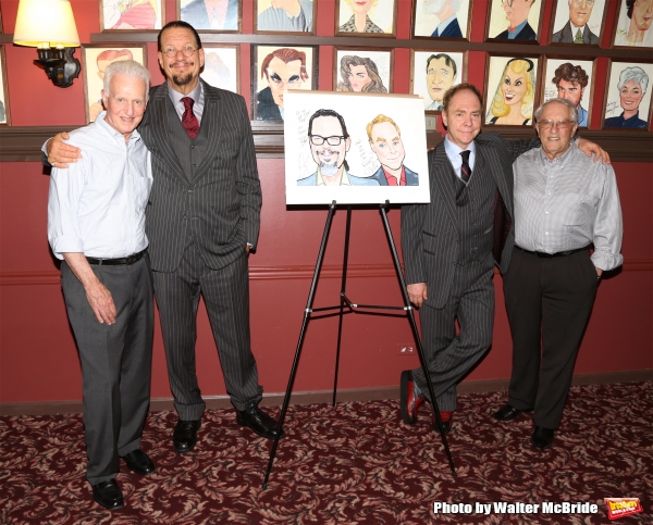 Photo Coverage: Sardi's Unveils Caricatures for Penn & Teller! Image