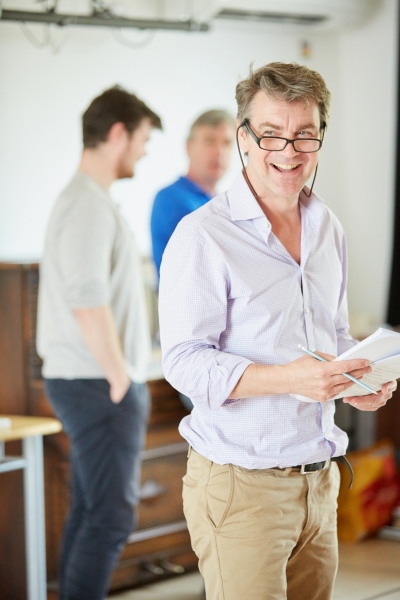 Photo Flash: In Rehearsal with the Cast of THE GATHERED LEAVES at Park Theatre Image