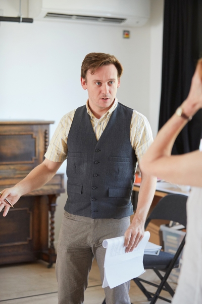 Photo Flash: In Rehearsal with the Cast of THE GATHERED LEAVES at Park Theatre Image
