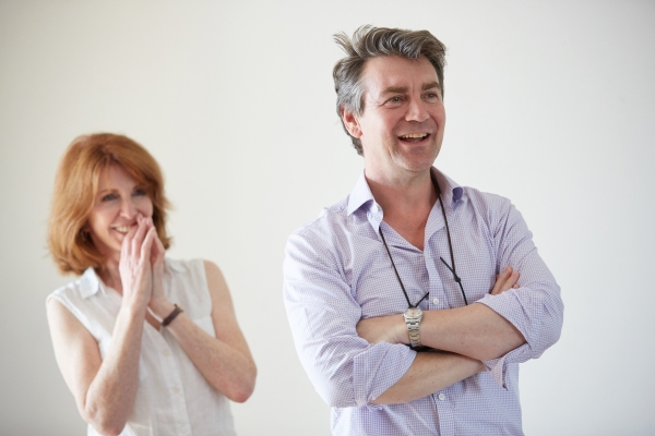 Photo Flash: In Rehearsal with the Cast of THE GATHERED LEAVES at Park Theatre Image