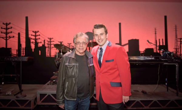 Photo Flash: Frankie Valli Meets West End, UK Touring Casts of JERSEY BOYS Image