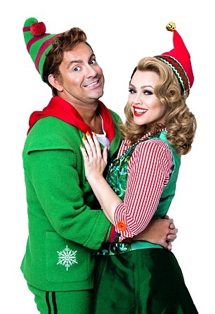 Photo Flash: Sneak Peek at Ben Forster & Kimberley Walsh in West End's ELF Image