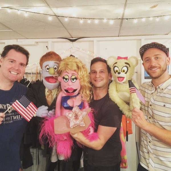 Photo Flash: Saturday Intermission Pics, 7/04- Broadway Goes Patriotic! Image
