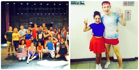 Photo Flash: Saturday Intermission Pics, 7/04- Broadway Goes Patriotic! Image