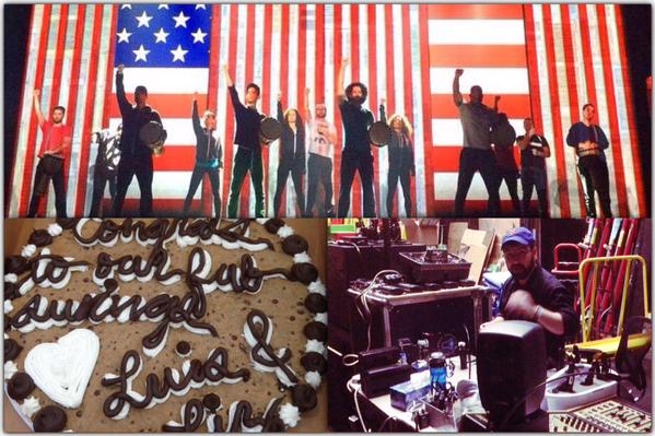 Photo Flash: Saturday Intermission Pics, 7/04- Broadway Goes Patriotic! 