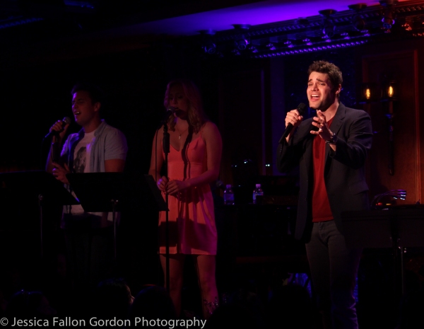 Josh Tolle, Ginna Le Vine and Jeremy Jordan Photo