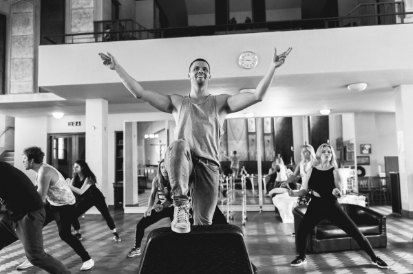 Photo Flash: First Look at Aaron Sidwell, Lucas Rush, Amelia Lily and More in Rehearsals for UK's AMERICAN IDIOT Image