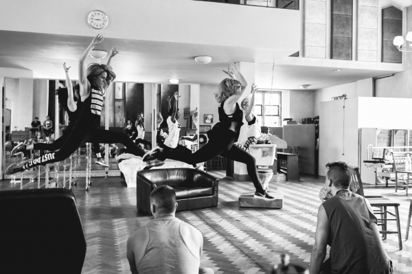 Photo Flash: First Look at Aaron Sidwell, Lucas Rush, Amelia Lily and More in Rehearsals for UK's AMERICAN IDIOT Image