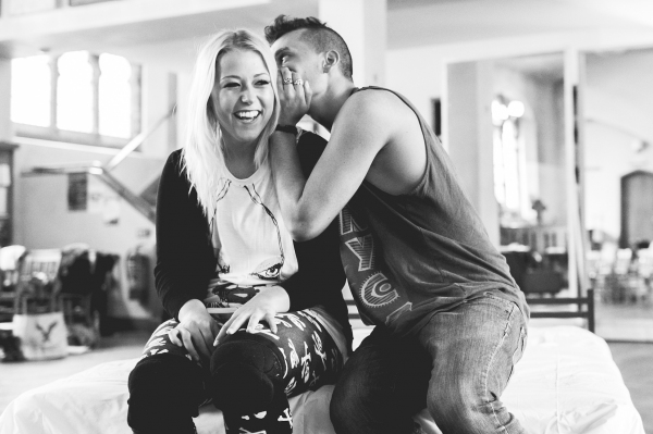 Amelia Lily and Aaron Sidwell Photo