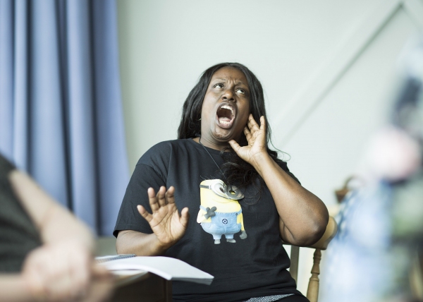 Photo Coverage: Gaumond and Pitt-Pulford In Rehearsal For SEVEN BRIDES FOR SEVEN BROTHERS! Image