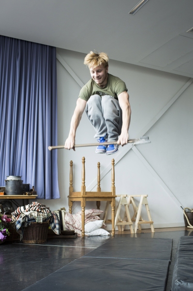 Photo Coverage: Gaumond and Pitt-Pulford In Rehearsal For SEVEN BRIDES FOR SEVEN BROTHERS! Image
