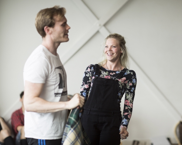 Photo Coverage: Gaumond and Pitt-Pulford In Rehearsal For SEVEN BRIDES FOR SEVEN BROTHERS! Image