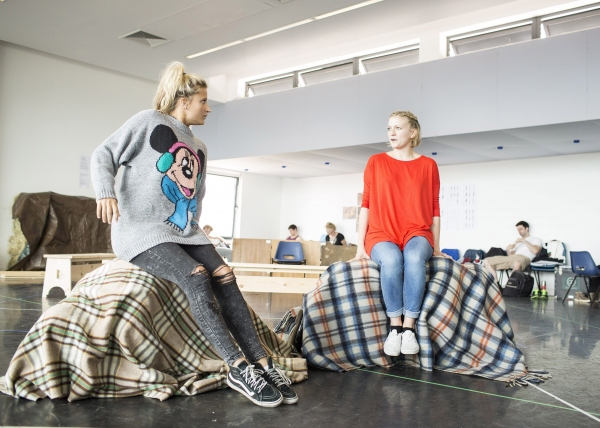 Photo Coverage: Gaumond and Pitt-Pulford In Rehearsal For SEVEN BRIDES FOR SEVEN BROTHERS! 