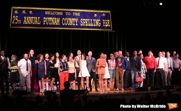 Photo Coverage: With Cheers and Happy Tears - SPELLING BEE Reunion Concert Curtain Call!  Image