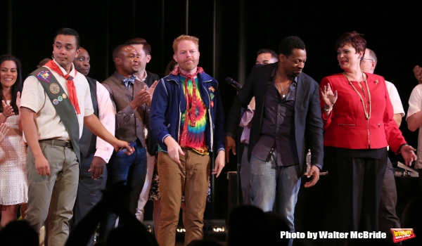 Photo Coverage: With Cheers and Happy Tears - SPELLING BEE Reunion Concert Curtain Call!  Image