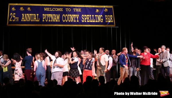 Photo Coverage: With Cheers and Happy Tears - SPELLING BEE Reunion Concert Curtain Call!  Image