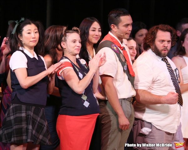 Photo Coverage: With Cheers and Happy Tears - SPELLING BEE Reunion Concert Curtain Call!  Image