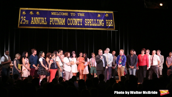 Photo Coverage: With Cheers and Happy Tears - SPELLING BEE Reunion Concert Curtain Call!  Image