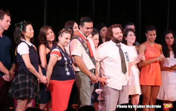 Photo Coverage: With Cheers and Happy Tears - SPELLING BEE Reunion Concert Curtain Call!  Image