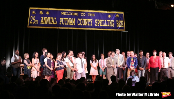 Photo Coverage: With Cheers and Happy Tears - SPELLING BEE Reunion Concert Curtain Call!  Image