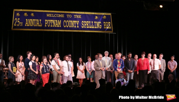Photo Coverage: With Cheers and Happy Tears - SPELLING BEE Reunion Concert Curtain Call!  Image