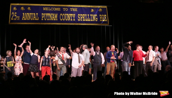 Photo Coverage: With Cheers and Happy Tears - SPELLING BEE Reunion Concert Curtain Call!  Image