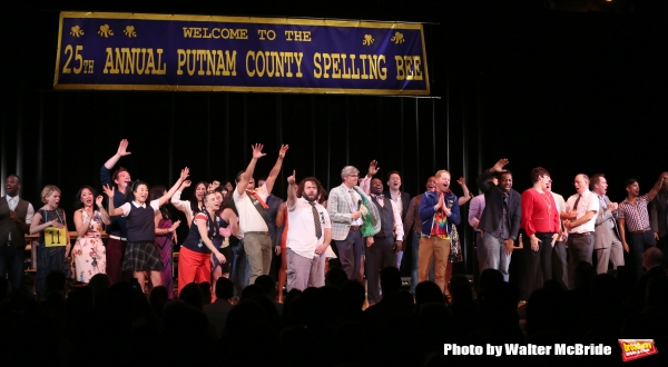 Photo Coverage: With Cheers and Happy Tears - SPELLING BEE Reunion Concert Curtain Call!  Image