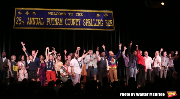 Photo Coverage: With Cheers and Happy Tears - SPELLING BEE Reunion Concert Curtain Call!  Image