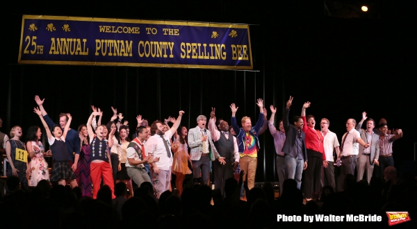 Photo Coverage: With Cheers and Happy Tears - SPELLING BEE Reunion Concert Curtain Call!  Image