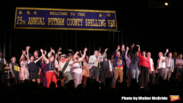 Photo Coverage: With Cheers and Happy Tears - SPELLING BEE Reunion Concert Curtain Call!  Image